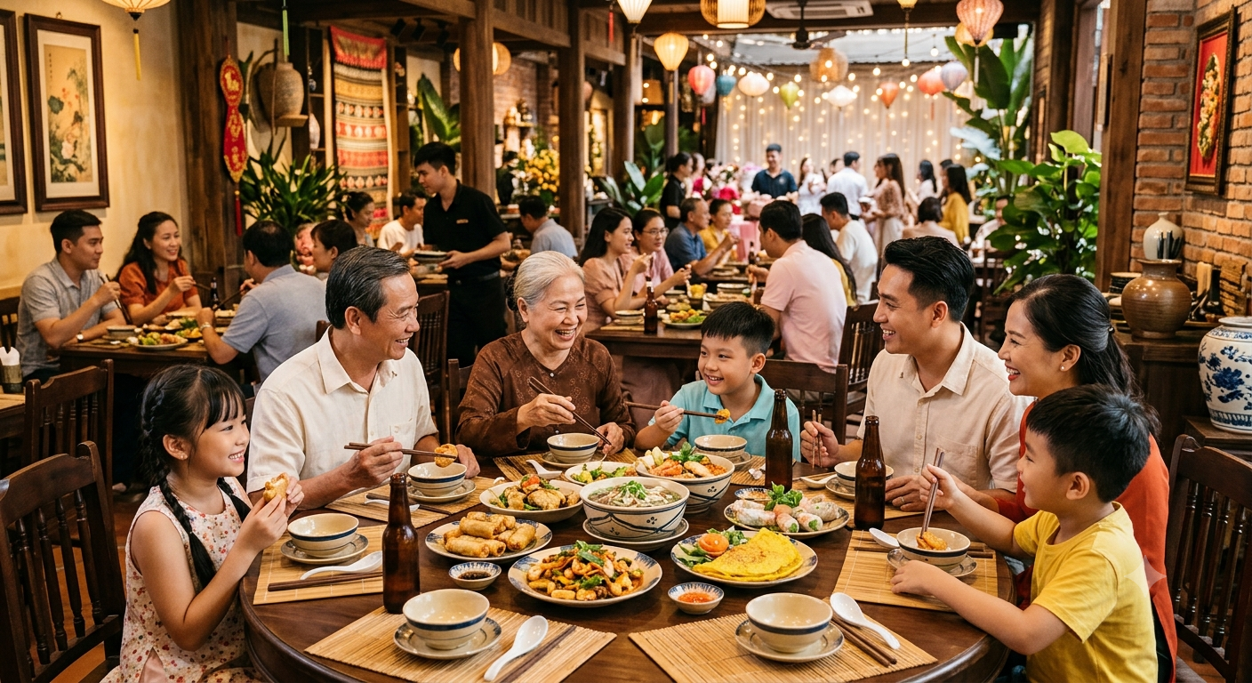 Nhà hàng ngon Tân Bình cho gia đình: Những tiêu chí không thể bỏ qua