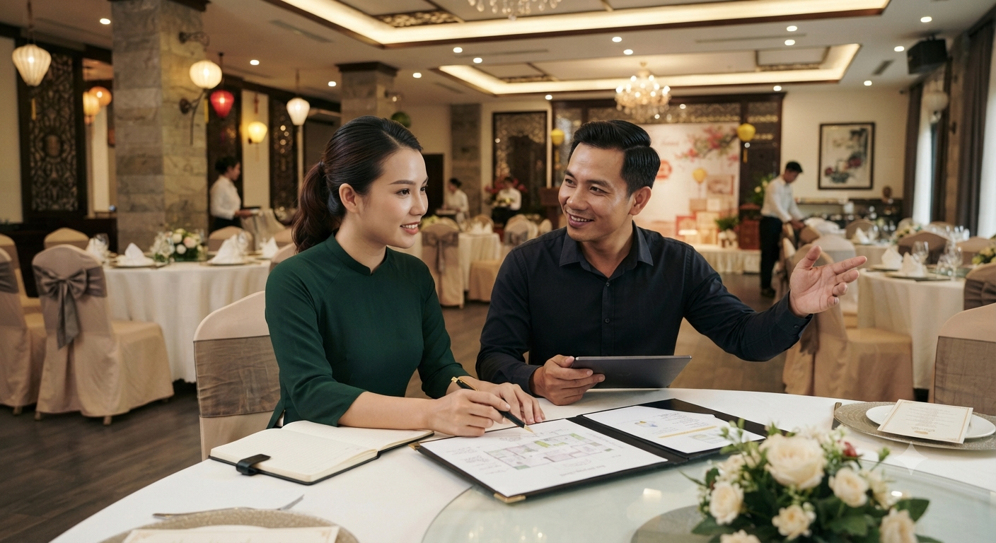 Những yếu tố cần tìm hiểu và trao đổi với nhà hàng
