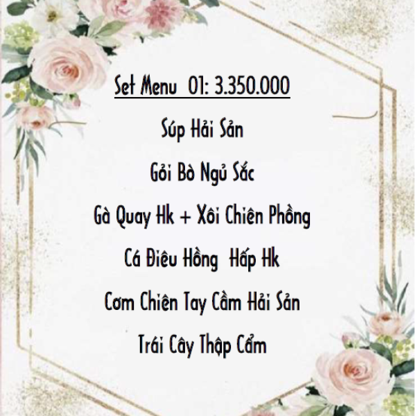 Set Menu 01 - 3.350.000 VNĐ