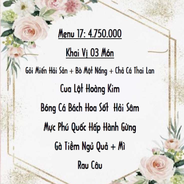 Menu 17: 4.750.000